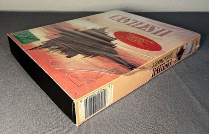 Vintage 1992 Castles II: Siege & Conquest PC Game Complete in Box with 5 Floppy Disks, Instruction Manual, Task Chart, MS-DOS Reference Card, and InterPlay Guide