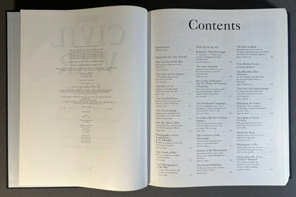 Vintage 2000 “Civil War Album: Complete Photographic History of the Civil War – Fort Sumter to Appomattox” Hardcover Book