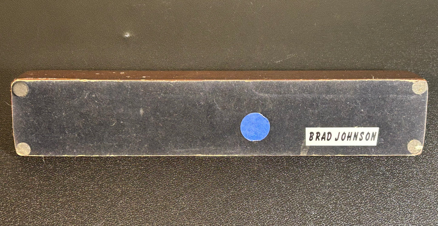 Leverage: Redemption Season 2 Episode 11 Carol Barsten Executive Desk Name Plate T.V. Prop (“The Belly of the Beast Job”)