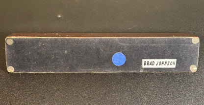 Leverage: Redemption Season 2 Episode 11 Carol Barsten Executive Desk Name Plate T.V. Prop (“The Belly of the Beast Job”)
