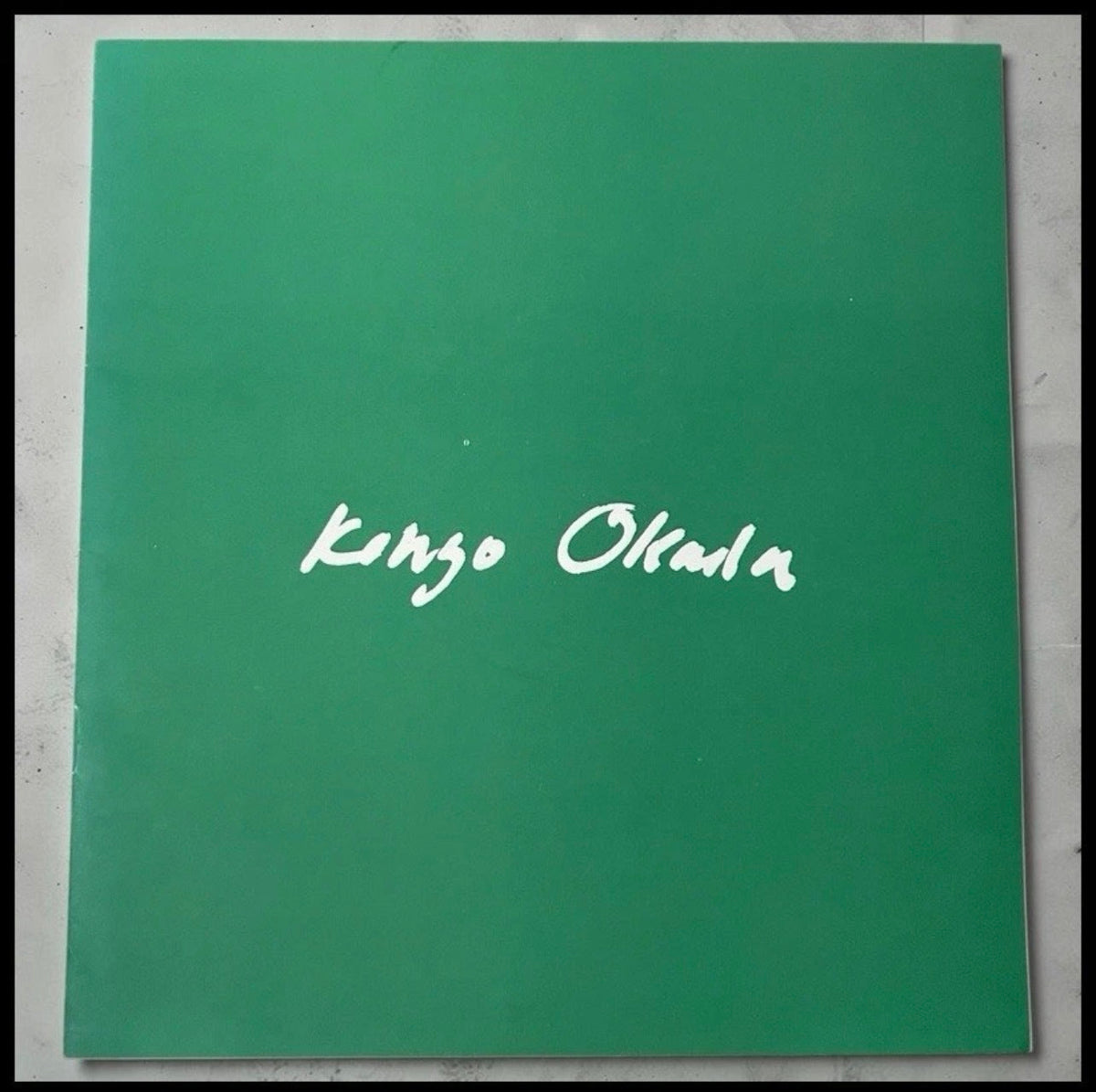 Vintage 1973 “Kenzo Okada: Paintings” Art Exhibition Catalog Softcover Book