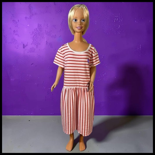 Vintage 1992 Mattel My Size Barbie Doll Made in Mexico with Contemporary Dress
