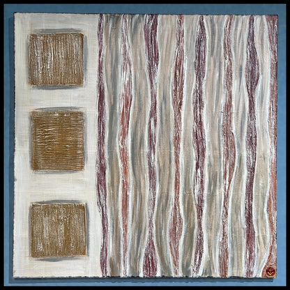 Maylia G. Trahan - “I Am- Creator” Contemporary Style Framed Acrylic Painting on Canvas (Louisiana) (2015)