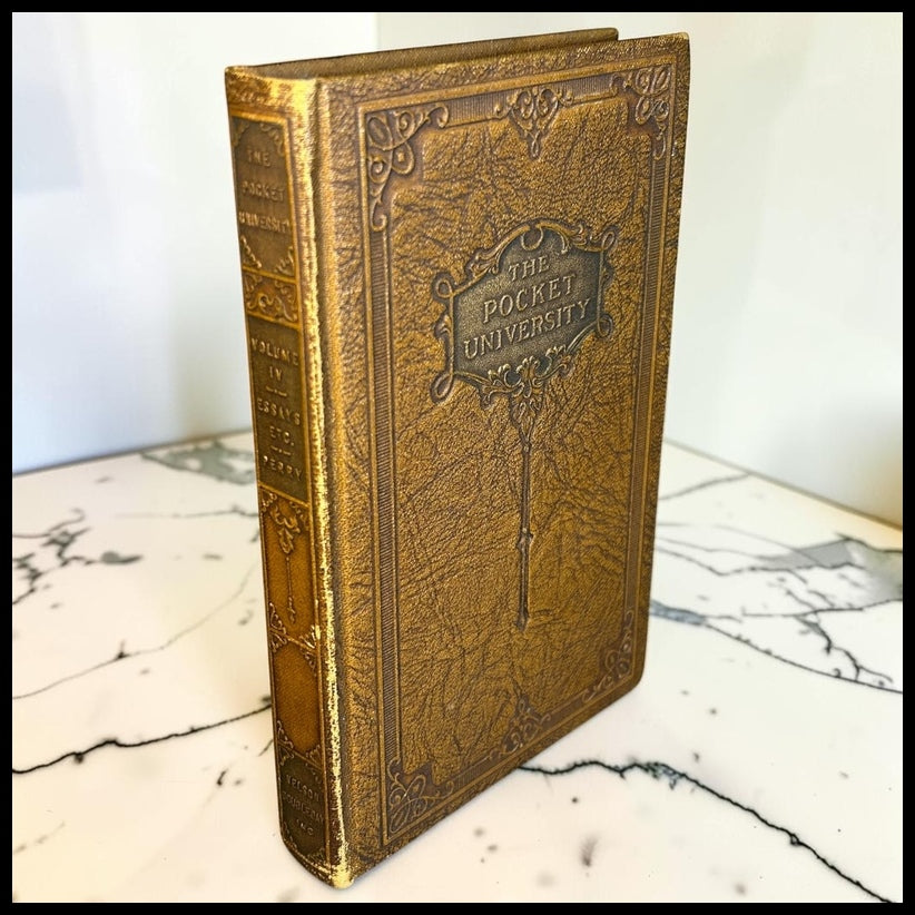 1927 American “The Pocket University - Volume IV, Part I: Poe” Hardcover Book