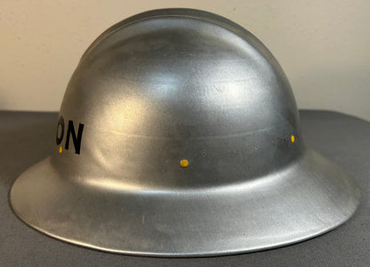 Vintage 1950’s American E.D. Bullard Co. Hard Boiled Aluminum Hard Hat