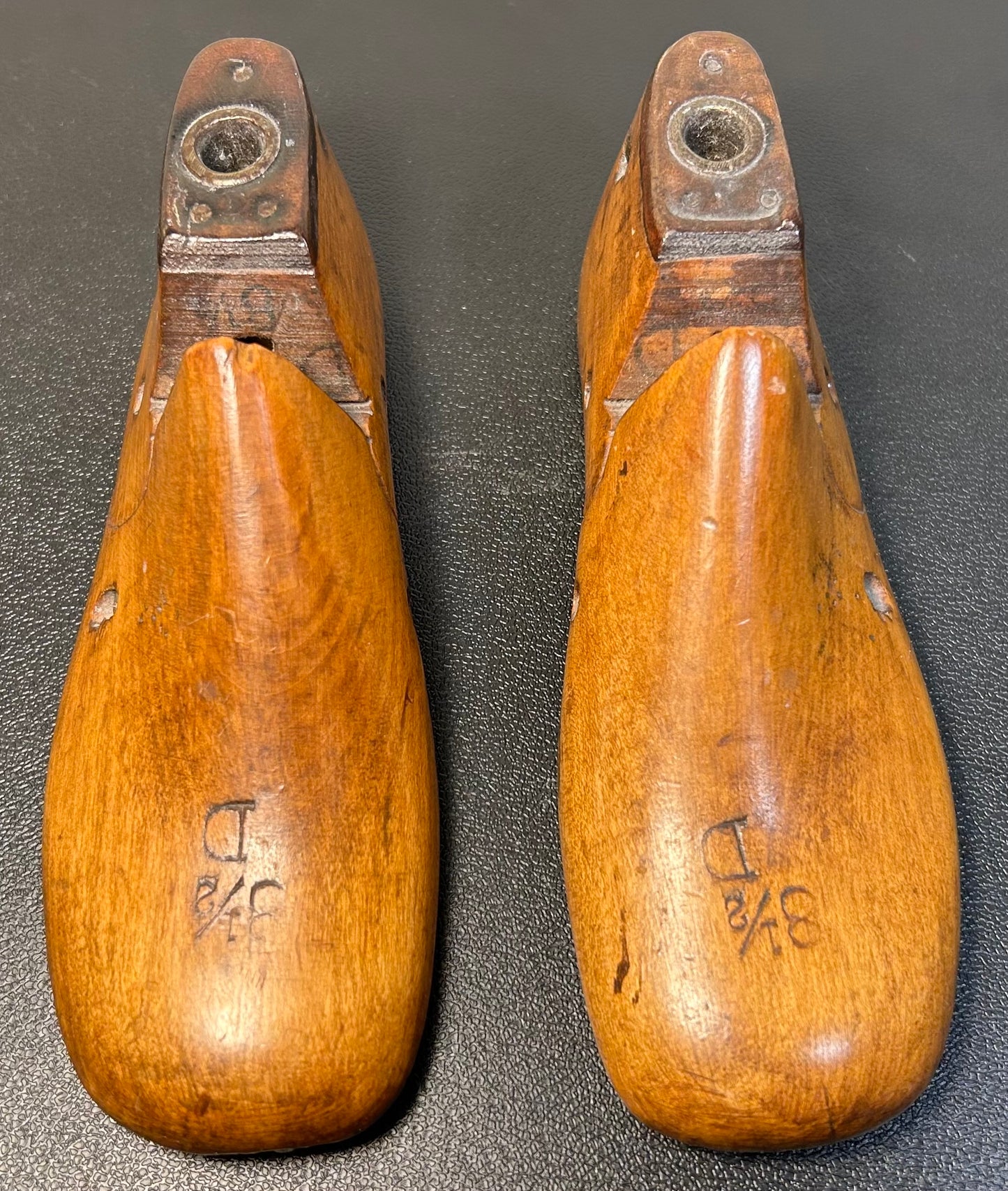 Pair of 1930’s American Maple Wood Cobbler Children’s Shoe Forms