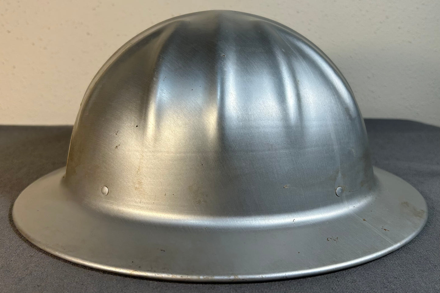 Vintage 1960’s American Mine Safety Appliances Co. McDonald T Hat-Standard Aluminum Hard Hat