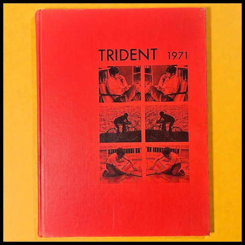 Vintage 1971 Louisiana State University at New Orleans Trident Yearbook (LSUNO)