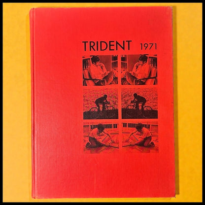 Vintage 1971 Louisiana State University at New Orleans Trident Yearbook (LSUNO)