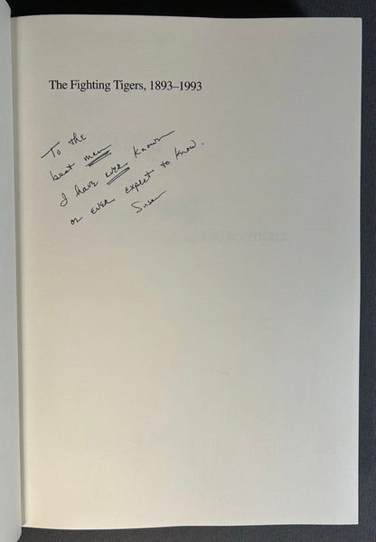 Vintage “The Fighting Tigers 1893-1993: One Hundred Years of LSU Football” by Peter Finney Hardcover Book (1993)