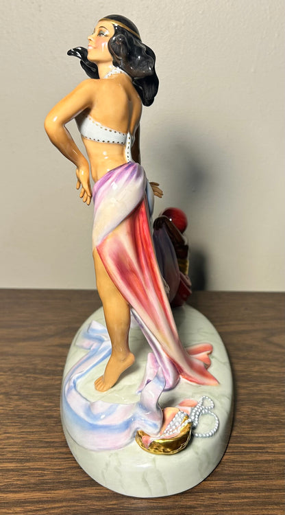 Vintage 1990 English Royal Doulton Porcelain Salome Figurine (HN3267) (Limited Edition #336/1,000)