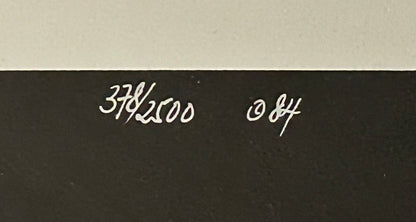 Karl Eisler - “Deco Vase” Signed Framed Limited Edition Serigraph Print (#378/2500) (1984) (American)