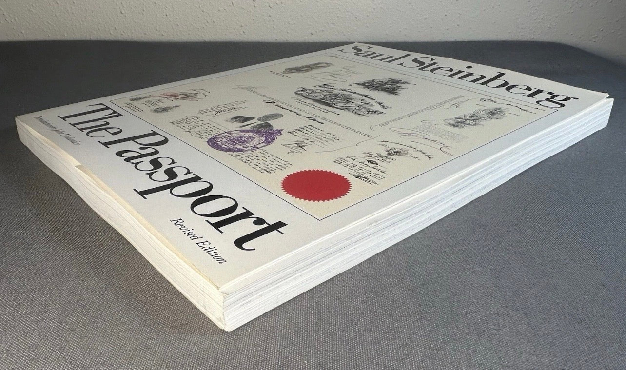 Vintage 1979 “The Passport” by Saul Steinberg Paperback Book