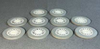 Vintage 1949-1951 American O’Dwyer’s Illegal Casino Gambling Club Non-Denominated Clay Roulette Chip (New Orleans/Jefferson, Louisiana)