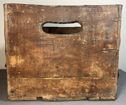 1940’s New Orleans Regal Beer American Brewing Company Wooden/Metal Strapped 24-Bottle Beverage Shipping Crate