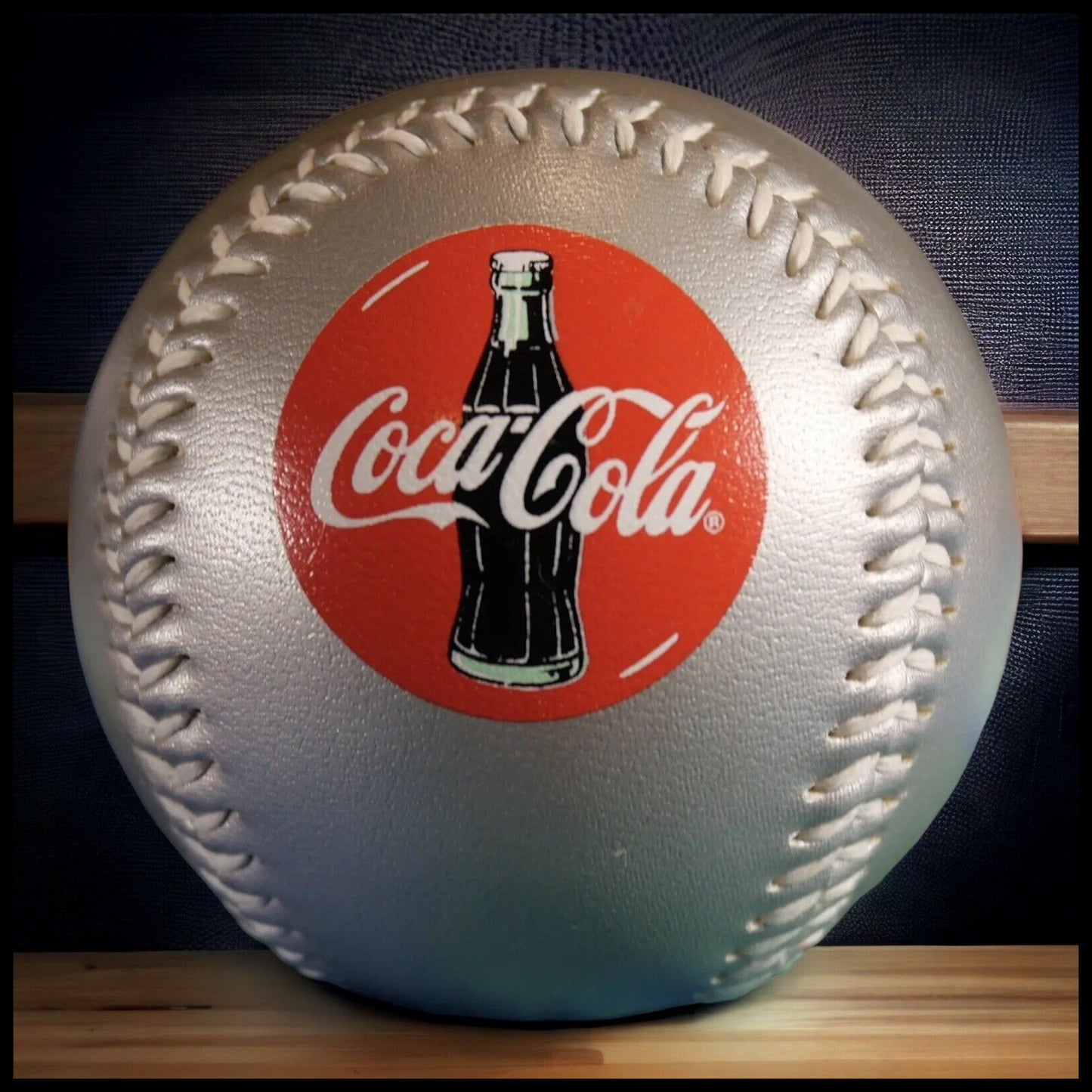 2000 New Orleans Zephyrs Coca-Cola Boudreaux & Clotile 2nd Anniversary Baseball