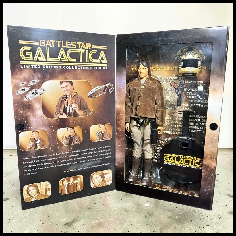 Majestic Studios Battlestar Galactica Captain Apollo 12-Inch Limited Edition Collectible Action Figure in Box (2006)