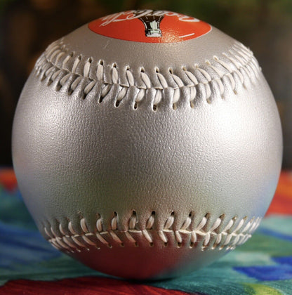 2000 New Orleans Zephyrs Coca-Cola Boudreaux & Clotile 2nd Anniversary Baseball