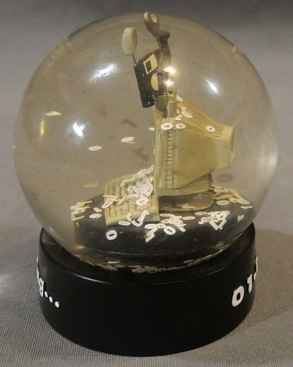 01-01-2000 It's coming... Y2K Computer Millennium New Year's Day Snowglobe