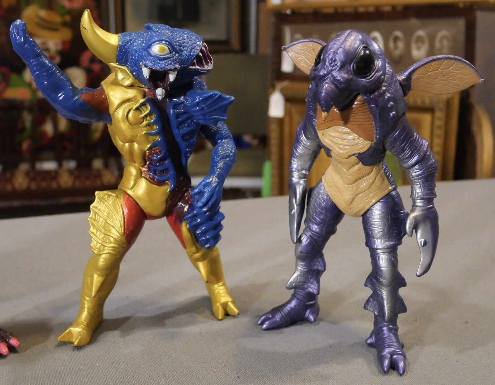 Lot of 4 1993 Bandai Mighty Morphin Power Rangers Villain Monster Action Figures