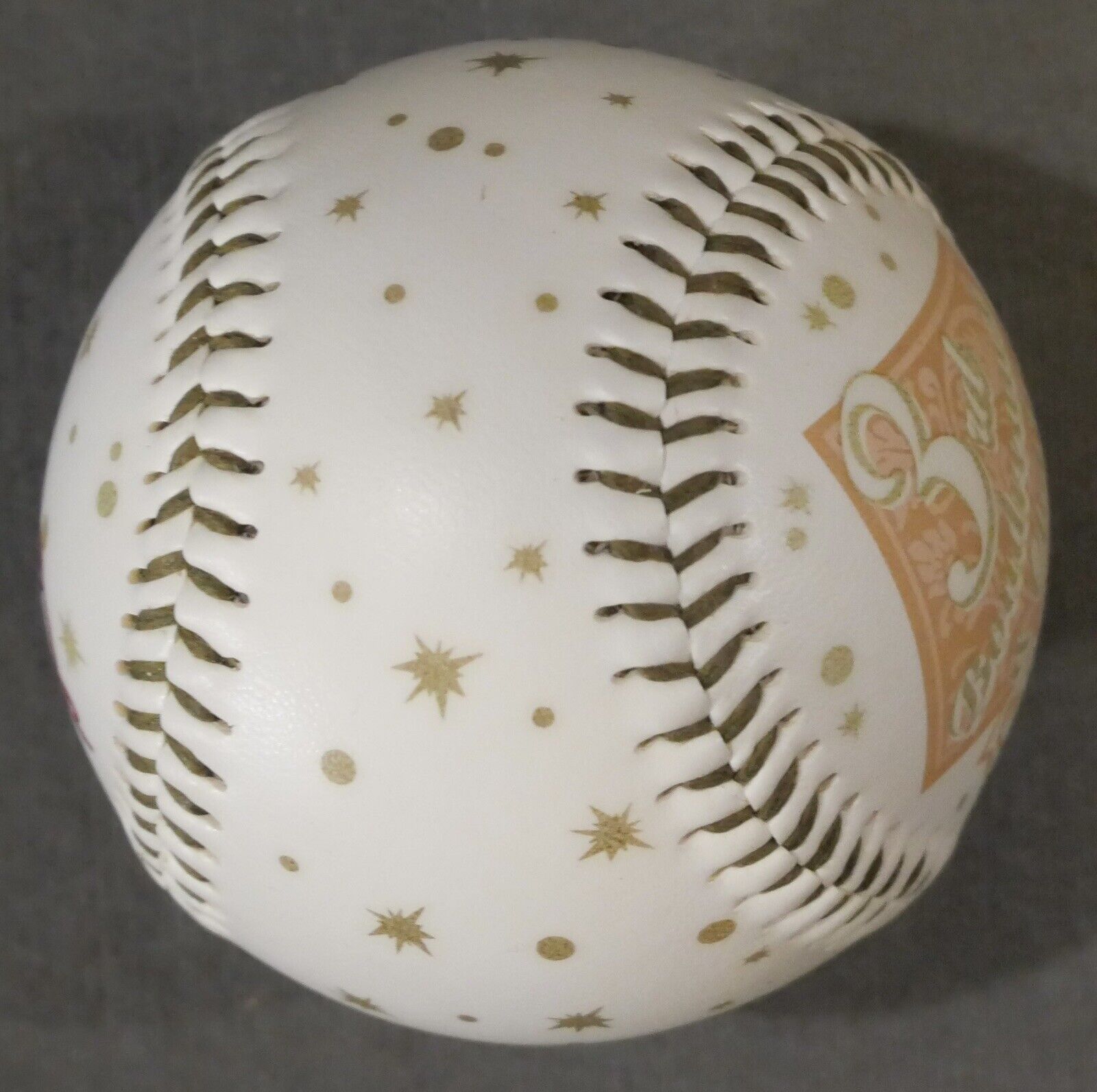 2001 New Orleans Zephyrs Boudreaux & Clotile 2nd Anniversary Baseball